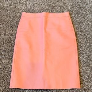 J. Crew Peach Pencil Skirt